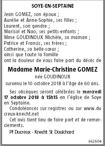 Image Annonce nécrologique