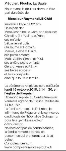 Image Annonce nécrologique