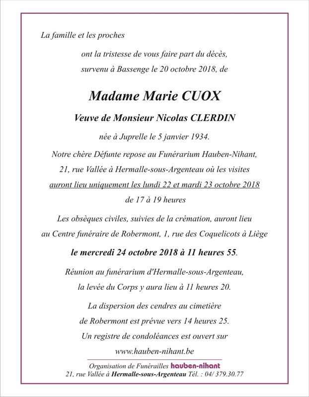 Image Annonce nécrologique