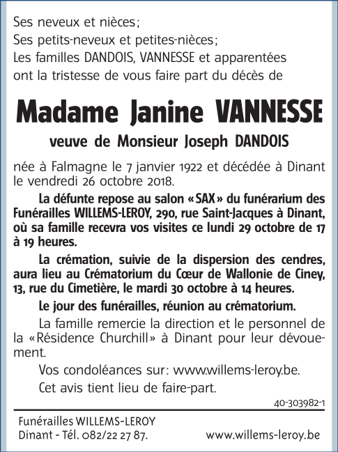 Image Annonce nécrologique