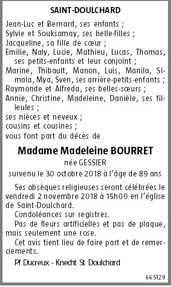 Image Annonce nécrologique