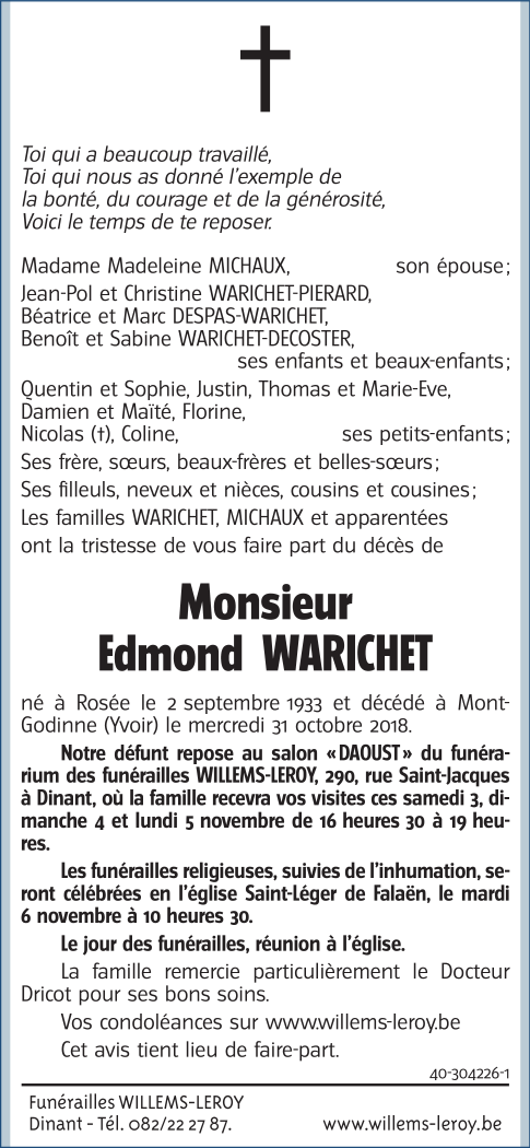 Image Annonce nécrologique