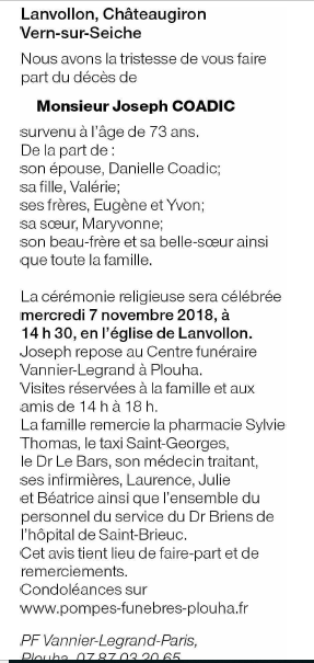 Image Annonce nécrologique