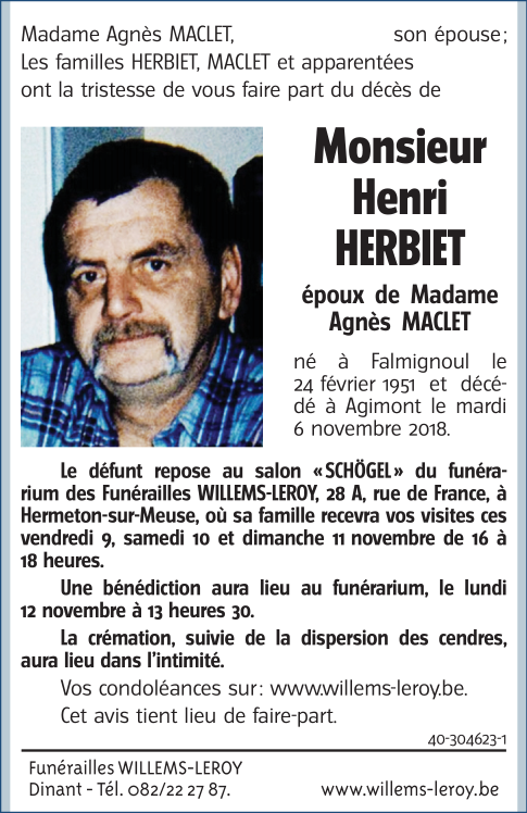 Image Annonce nécrologique