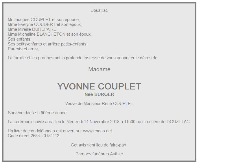 Image Annonce nécrologique