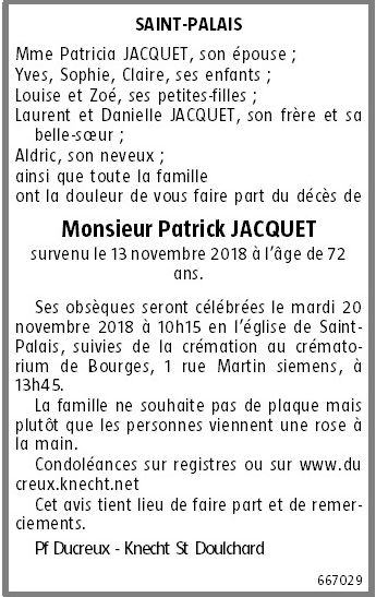 Image Annonce nécrologique