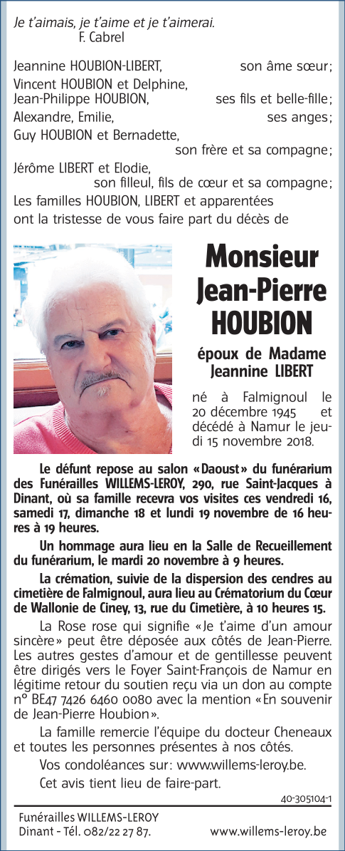 Image Annonce nécrologique