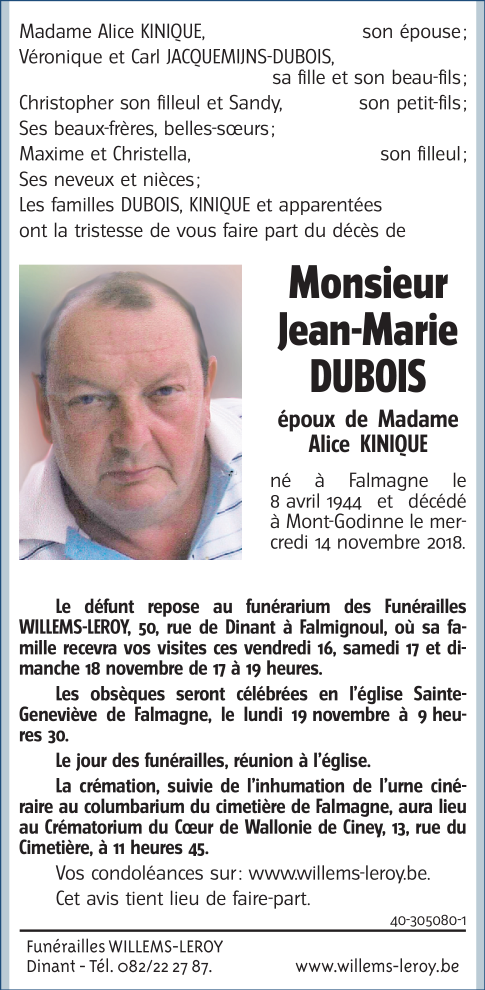 Image Annonce nécrologique