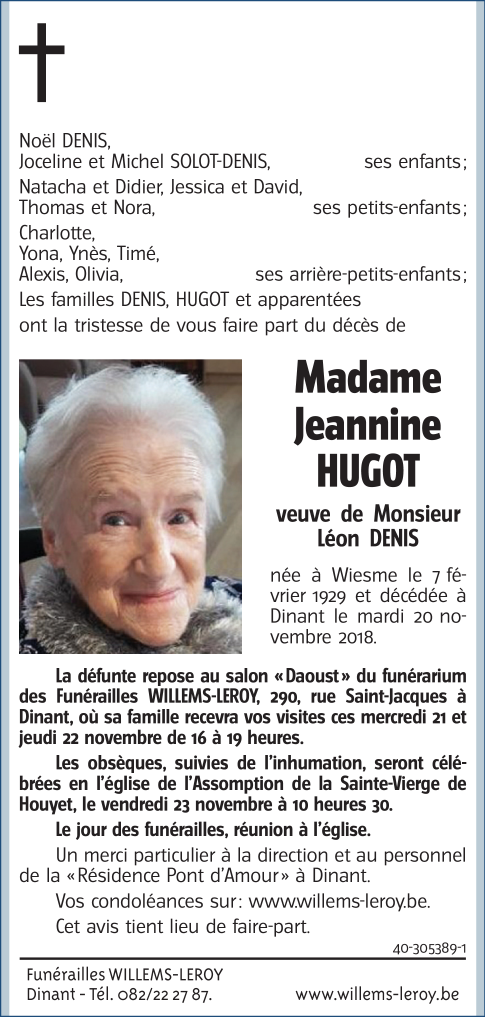 Image Annonce nécrologique