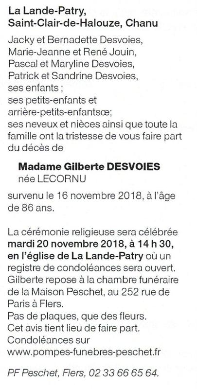 Image Annonce nécrologique