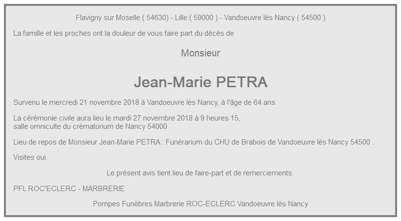 Image Annonce nécrologique