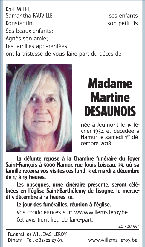 Image Annonce nécrologique