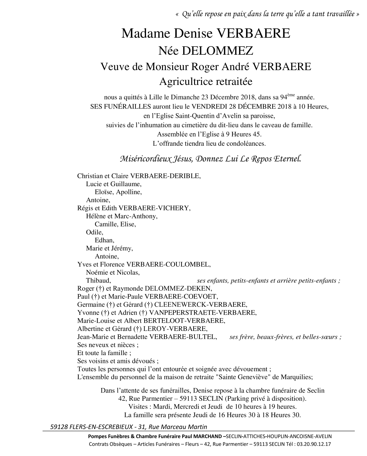 Image Pour voir le faire-part de Denise CLIQUEZ-ICI