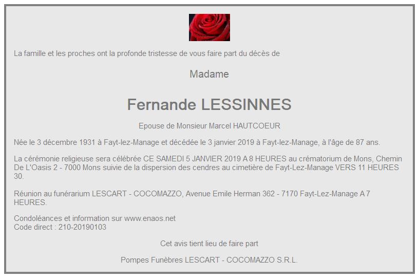 Image Annonce nécrologique