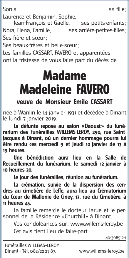 Image Annonce nécrologique