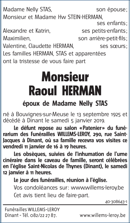 Image Annonce nécrologique