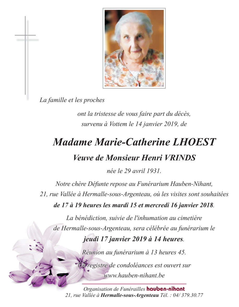 Image Annonce nécrologique