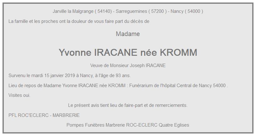 Image Annonce nécrologique