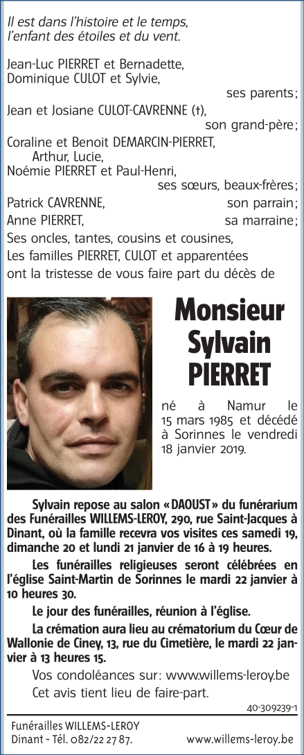 Image Annonce nécrologique