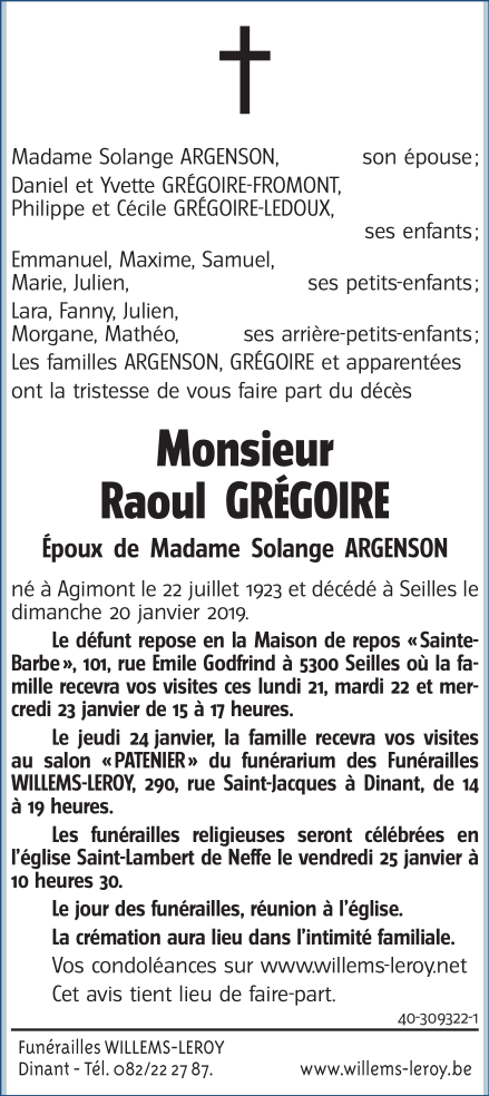 Image Annonce nécrologique