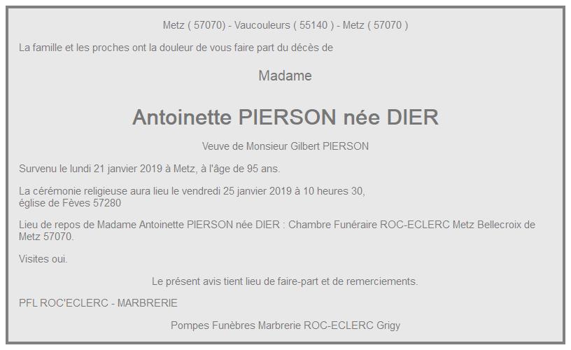 Image Annonce nécrologique