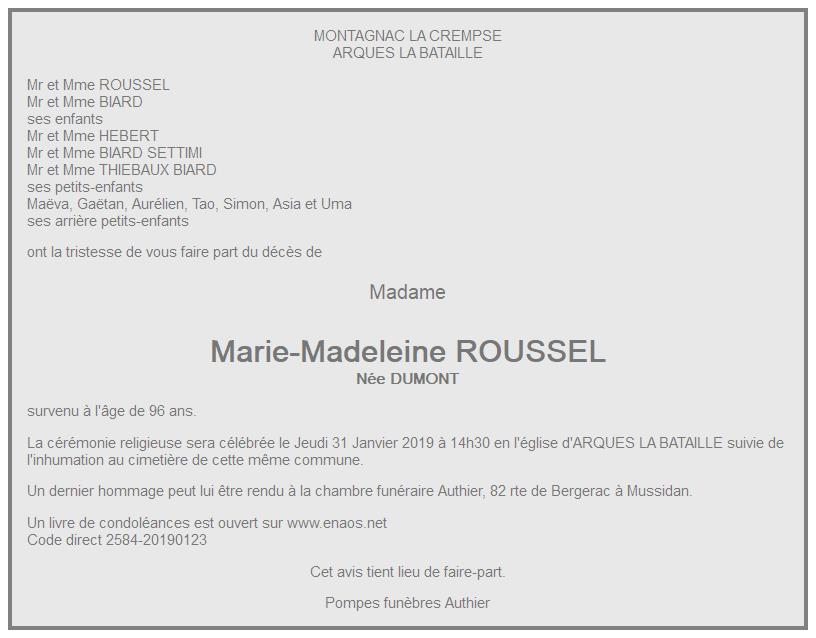 Image Annonce nécrologique