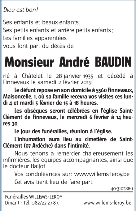 Image Annonce nécrologique
