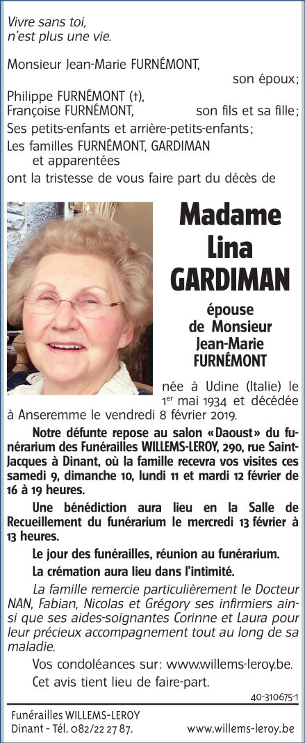 Image Annonce nécrologique