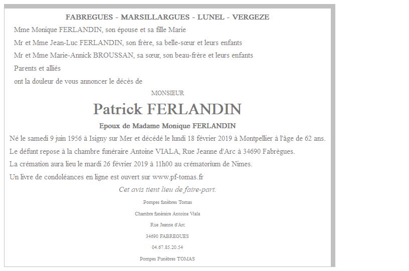 Image Annonce nécrologique