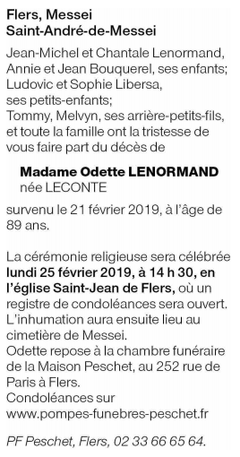 Image Annonce nécrologique