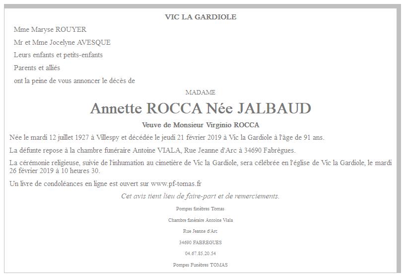 Image Annonce nécrologique