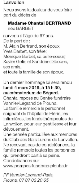 Image Annonce nécrologique