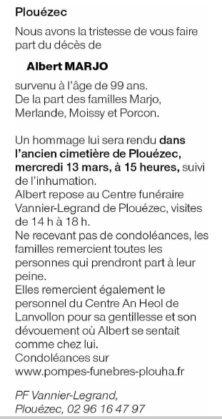 Image Annonce nécrologique
