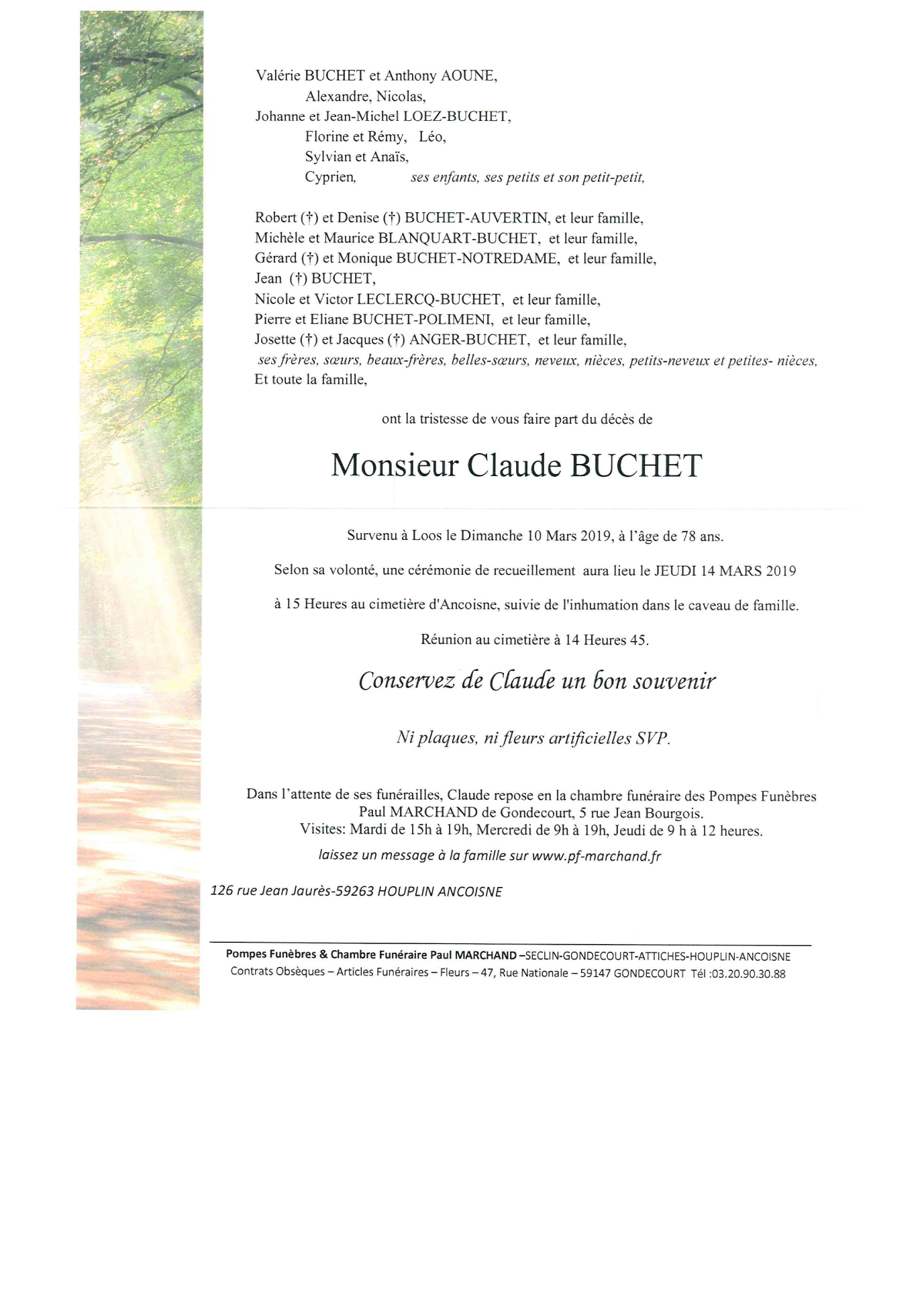 Image Pour voir le faire-part de Claude CLIQUEZ-ICI