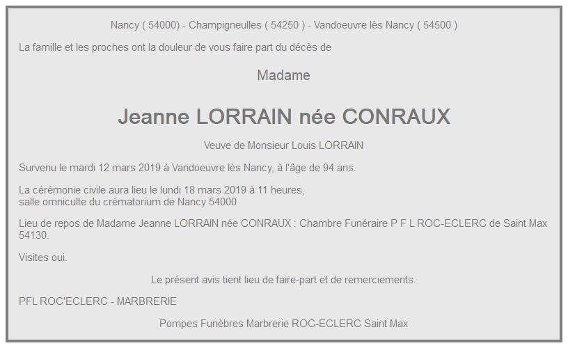 Image Annonce nécrologique