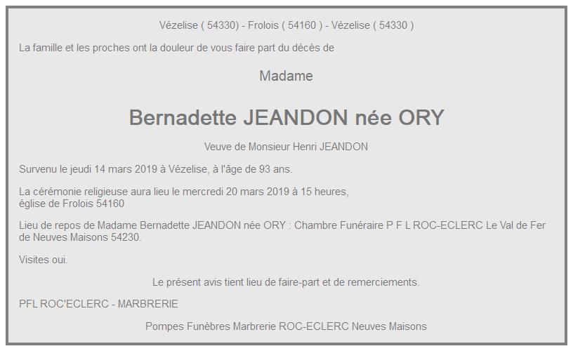 Image Annonce nécrologique