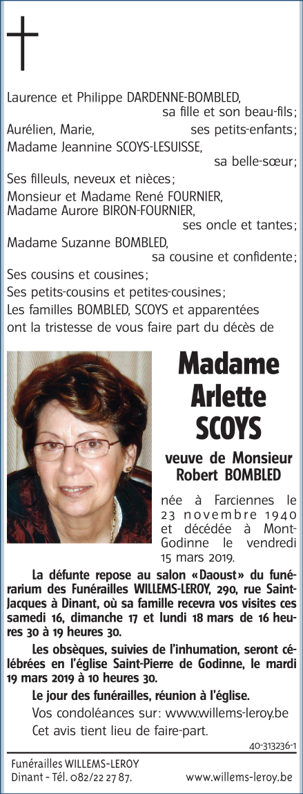 Image Annonce nécrologique