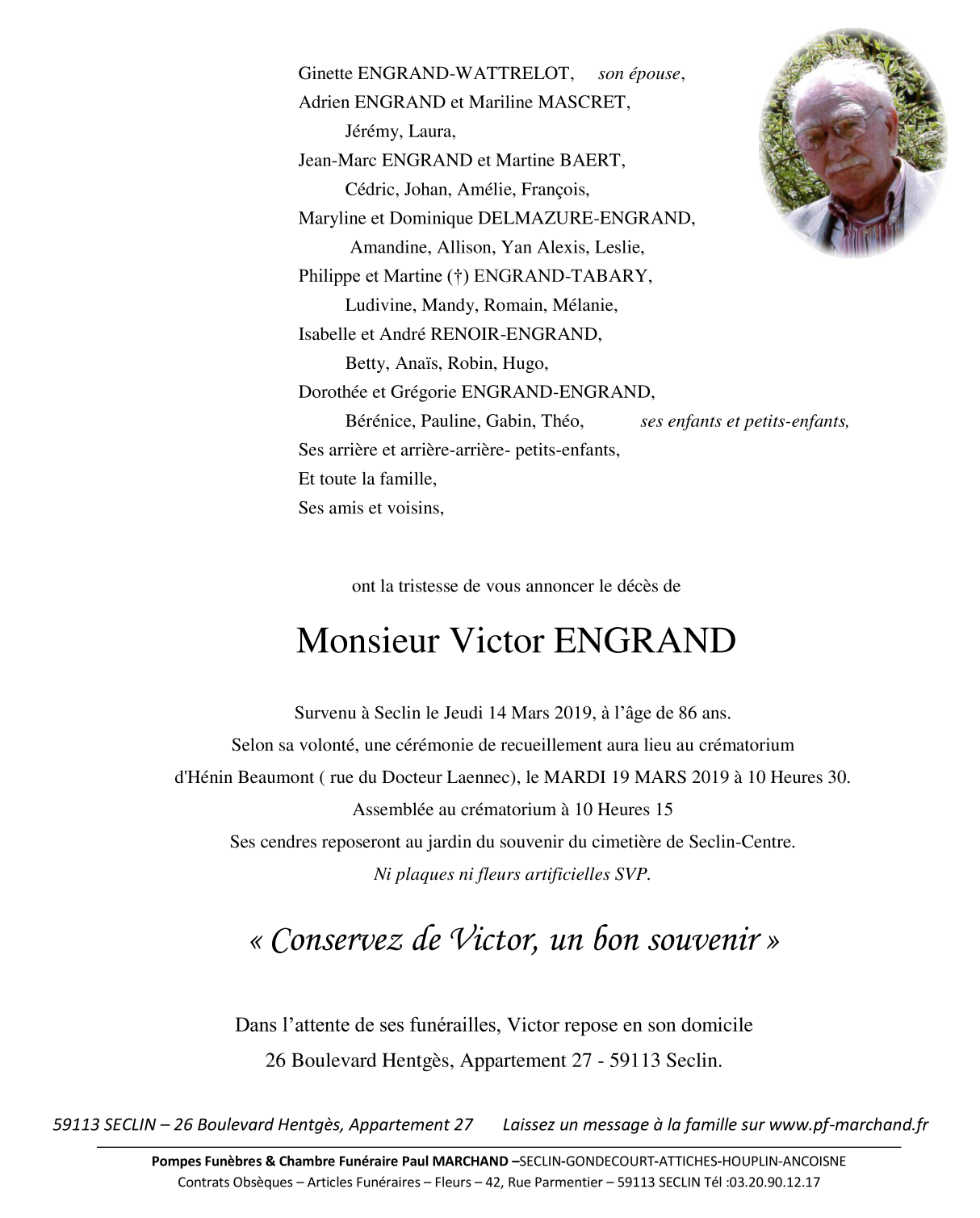 Image Pour voir le faire-part de Victor CLIQUEZ-ICI