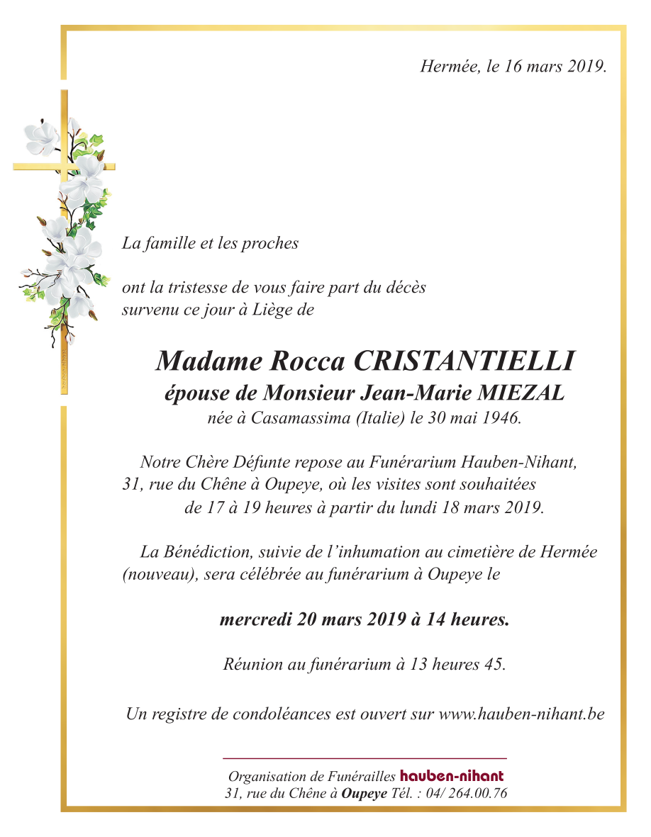 Image Annonce nécrologique