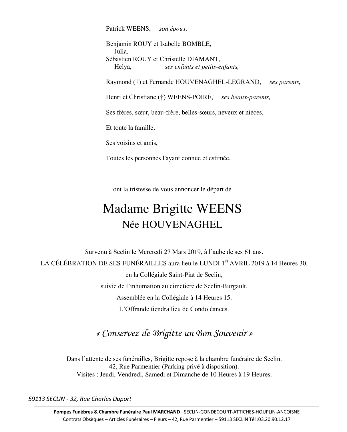 Image Pour voir le faire-part de Brigitte CLIQUEZ-ICI 