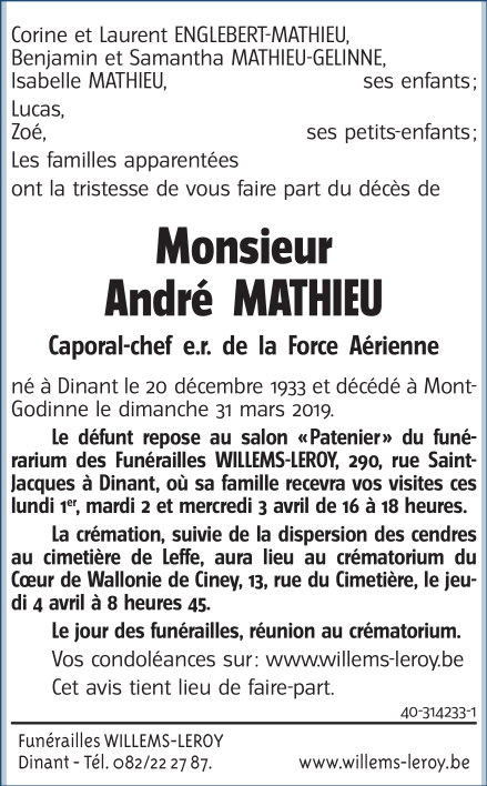 Image Annonce nécrologique