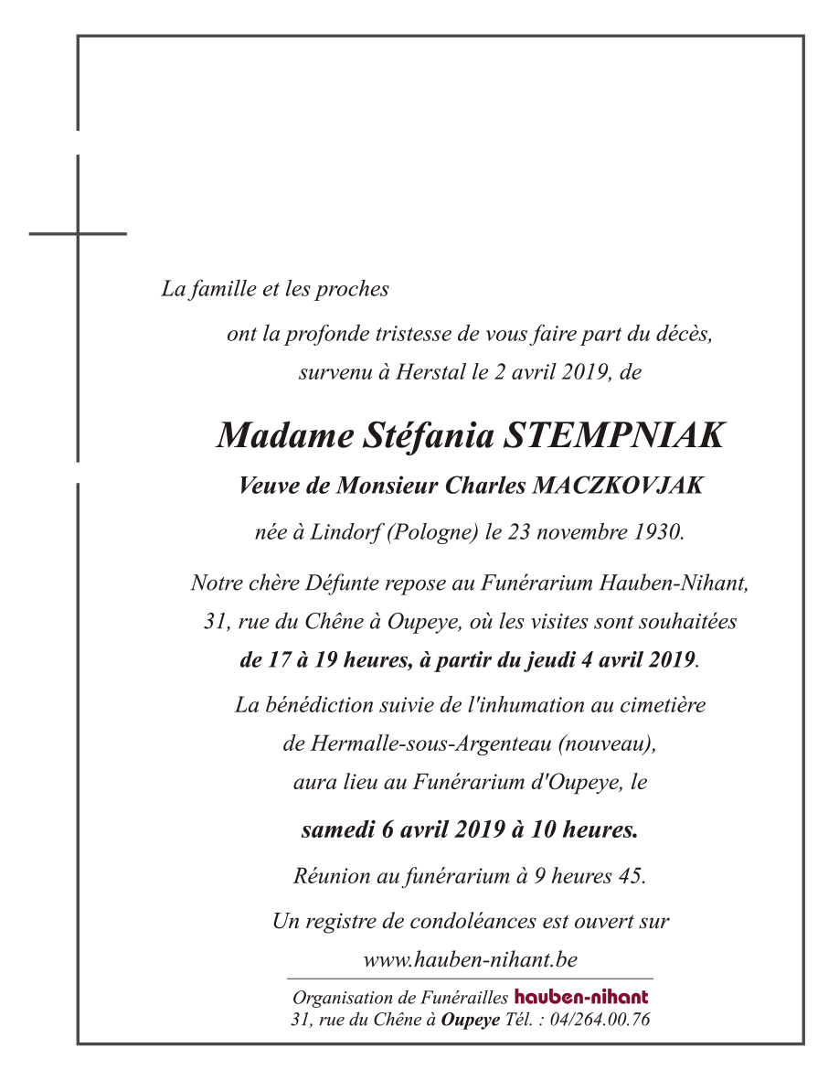 Image Annonce nécrologique