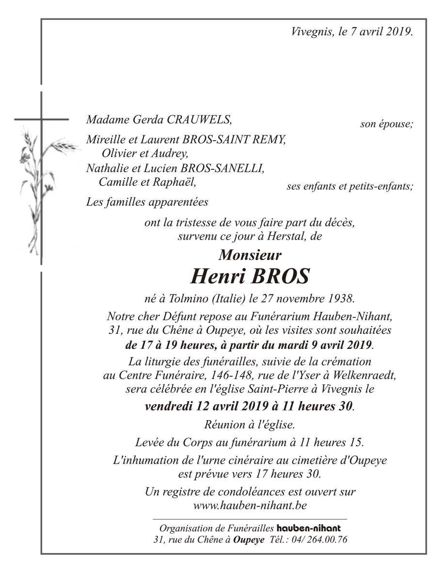 Image Annonce nécrologique