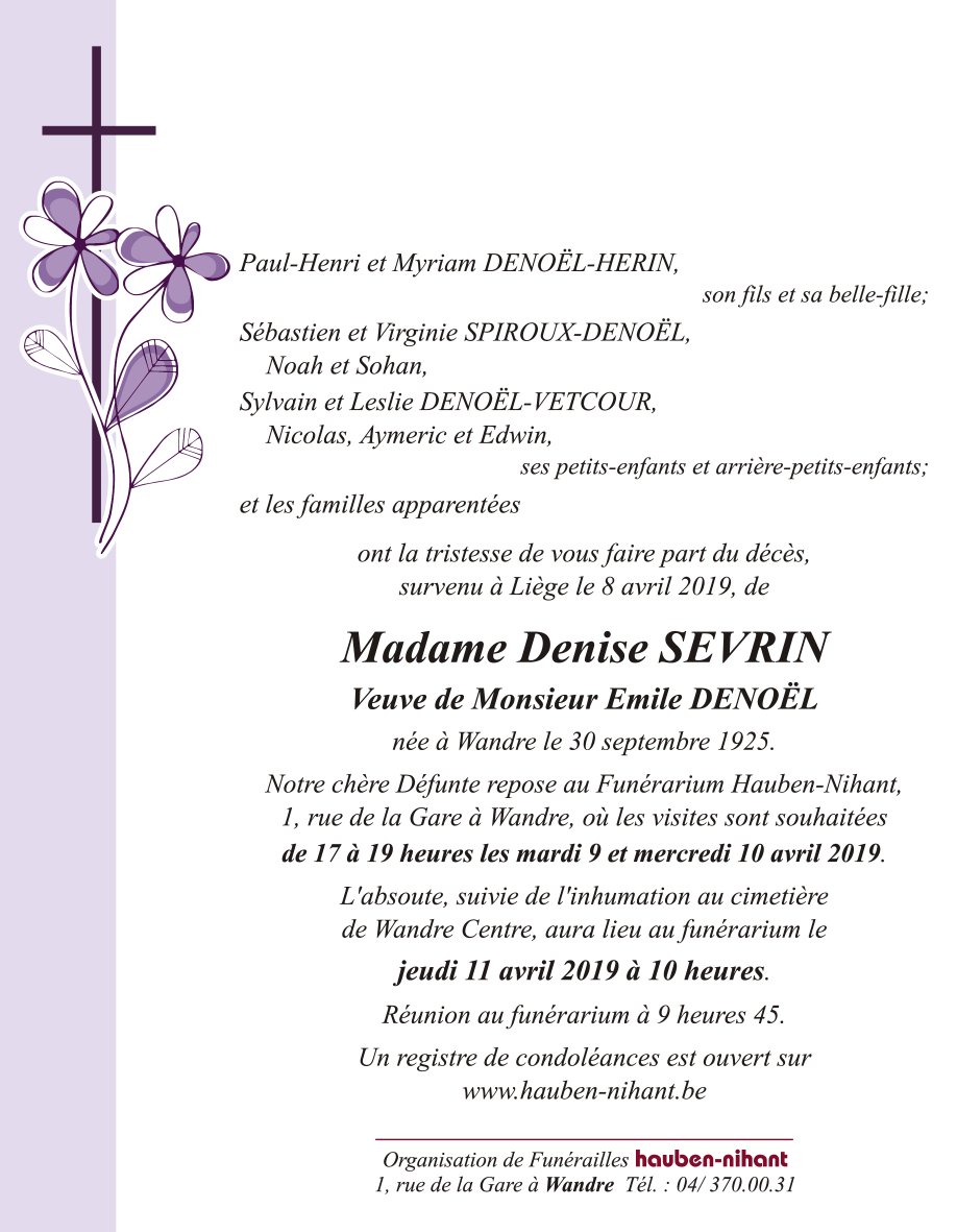 Image Annonce nécrologique