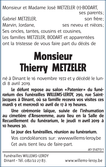 Image Annonce nécrologique