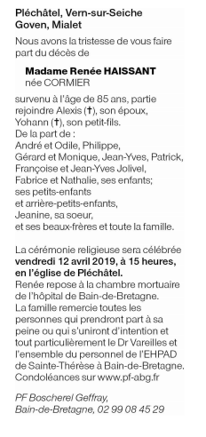 Image Annonce nécrologique