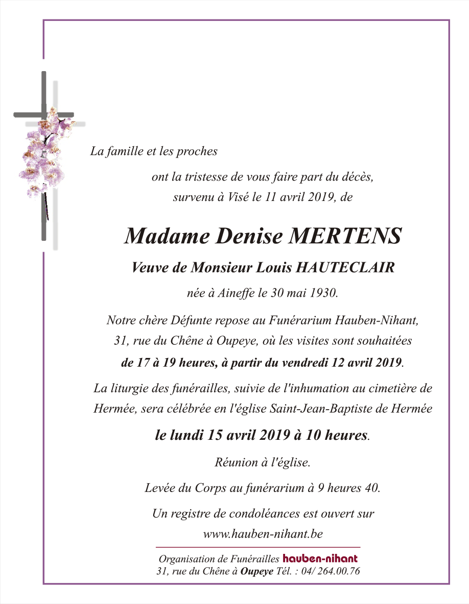 Image Annonce nécrologique