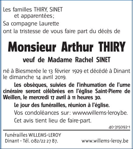 Image Annonce nécrologique