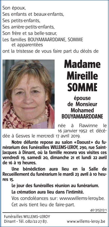 Image Annonce nécrologique
