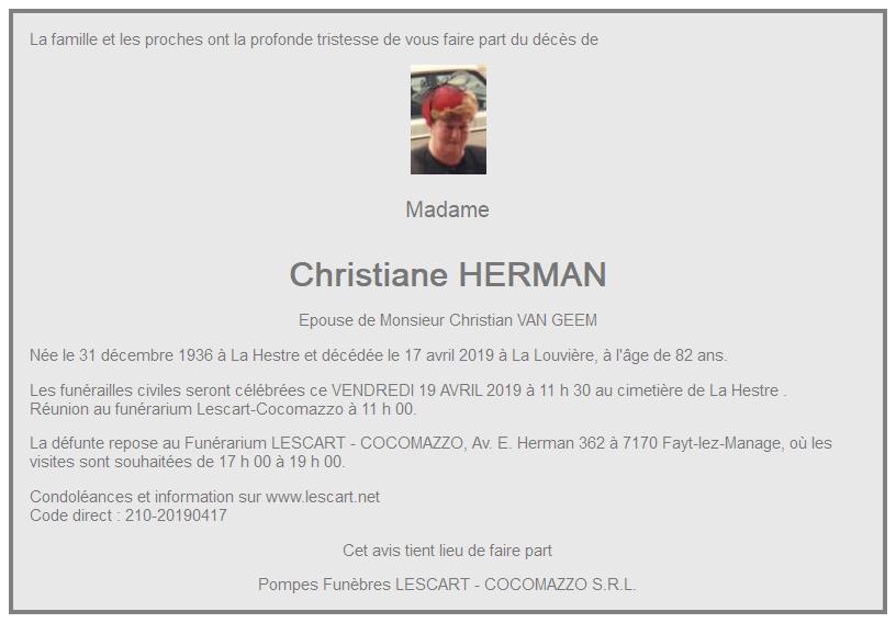 Image Annonce nécrologique